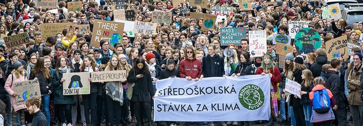 Studenti v Praze budou opět stávkovat za klima. Nesouhlasí se snahami prodloužit těžbu uhlí i po roce 2033