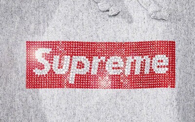Supreme přichází s box logo tričky a mikinami s křišťály Swarovski