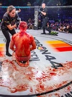 Světová MMA hvězda, krvavá válka i pekelný nástup. Takto vypadal první velký turnaj Oktagonu v roce 2023
