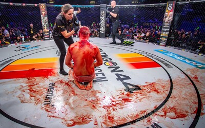 Světová MMA hvězda, krvavá válka i pekelný nástup. Takto vypadal první velký turnaj Oktagonu v roce 2023