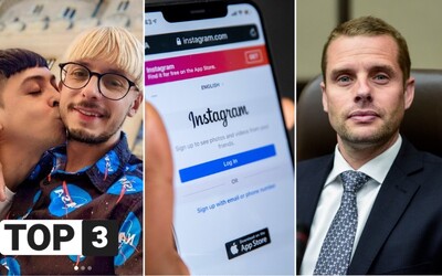 TOP 3 v pondelok: Gejský pár vyhral so štátom súd o trvalý pobyt, Instagram blokoval účty a Martin Klus sa porúčal z SaS
