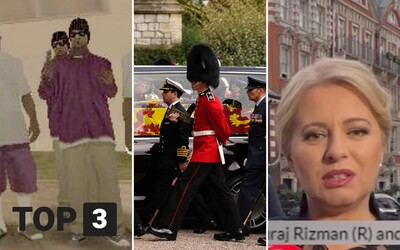 TOP 3 v pondelok: Pohreb britskej kráľovnej Alžbety II., agentúry označili partnera Čaputovej za prezidenta, unikli videá z GTA 6