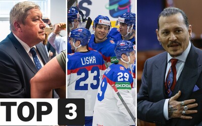 TOP 3 v utorok: Kováčik dostal 8 rokov väzenia, Deppovi vyznala fanúšička na súde lásku a slovenskí hokejisti idú do štvrťfinále