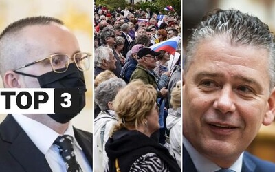 TOP 3 vo štvrtok: Protest za Roberta Fica, údajné podplácanie exšéfa SIS a neúspešné odvolávanie ministra vnútra