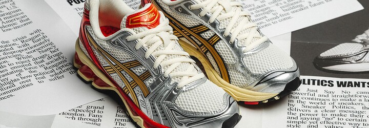 TOP releasy tenisek v březnu: Zlaté „baleríny“ Adidas od Bad Bunnyho, metalický model Asics i limitované styly Air Jordan