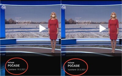TV Markíza odvysielala dva dni po sebe rovnakú predpoveď počasia