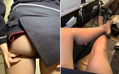 Tajomná letuška vraj ponúka sex na palube medzi letmi. Obnažené fotky prinútili British Airways začať vyšetrovanie