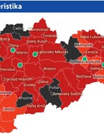 Takto budú vyzerať okresy od budúceho týždňa: Situácia na Slovensku sa podľa ministerstva zdravotníctva zlepšuje