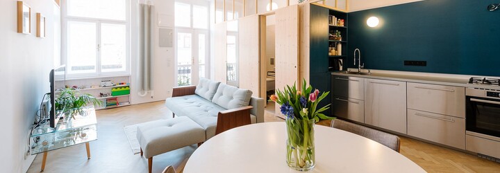 Prohlédni si ideální dvoupokojový byt s vysokými stropy v Bratislavě