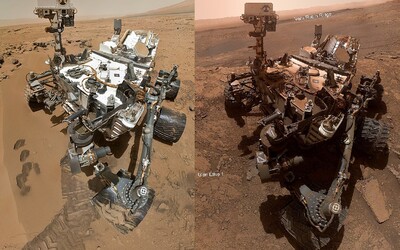 Takto vypadá po 7 letech na Marsu robot od NASA. Rudá planeta mu nic nedarovala