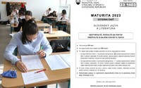 Takto vyzerali dnešné maturitné testy zo slovenčiny. Zvládol by si ich aj ty?