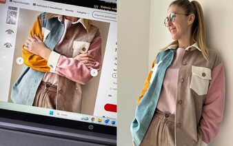 Temu vykradlo dizajn slovenskej značky. Z fotky orezali tvár majiteľky a jej košeľu predávajú za smiešnu sumu