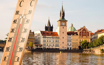 Teploty v Česku dosáhly téměř 40 stupňů Celsia!