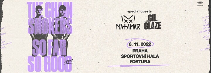 The Chainsmokers vystoupí na začátku listopadu v Praze. Už máš lístky?