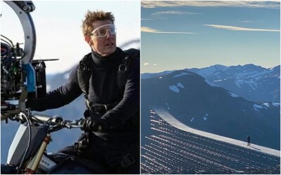 Tom Cruise kvůli šílené scéně v Mission: Impossible 7 udělal 500 seskoků z letadla a 13 tisíc skoků na motorce