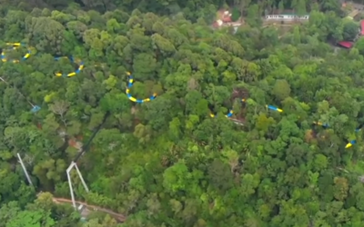Toto je najdlhší tobogan na svete. Prechádza džungľou a meria viac ako kilometer