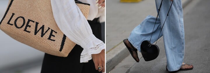 Toto jsou aktuálně nejvíc HOT sezónní trendy: Rafiové kabelky či síťované baleríny