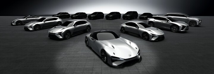 Toyota a Lexus představily 16 elektromobilů najednou