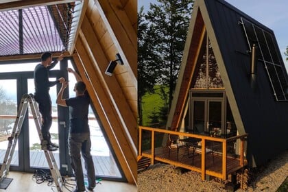 Traja bratia postavili tiny house na Orave bez úveru a stavebnej firmy: „Vlastnoručná práca nám ušetrila desaťtisíce“
