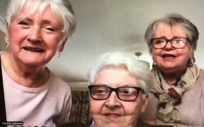 Tři babičky se k sobě nastěhují, aby nebyly během karantény osamotě. Plánují pít levné víno a dívat se na Netflix