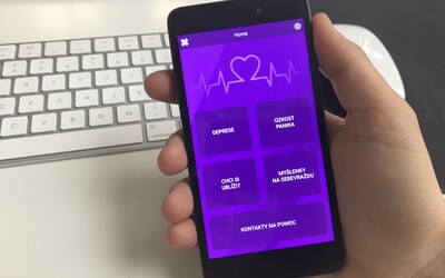 Tři studenti z Brna vyvinuli aplikaci, která má pomáhat lidem s depresemi nebo úzkostí