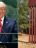 Trump tvrdí, že by jeho stěnu proti imigrantům nepřelezli ani profesionální horolezci. 75letý muž zorganizoval soutěž na replice
