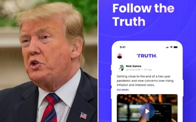 Trumpovu sociální síť Truth Social odstranili z Google Play. Prý šířila hrozby a násilí