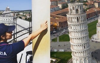 Turistka vyryla srdce do ikonické památky v Itálii. Hrozí jí trest, ze kterého se ti udělá špatně