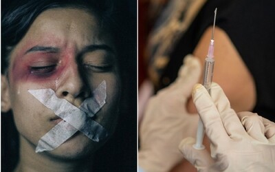Muž udeřil sestřičku do obličeje, protože naočkovala jeho manželku proti koronaviru