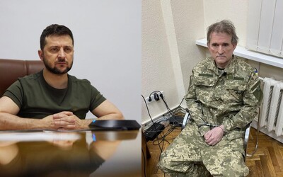 Ukrajina chce vyměnit zadrženého Putinova blízkého spojence Viktora Medvedčuka za zajaté Ukrajince
