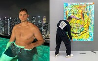 Umelec Martin Lukáč chcel pomaľovať panelák v Petržalke: Moje obrazy stoja aj 12 000 eur, no Slováci radi investujú (Rozhovor)