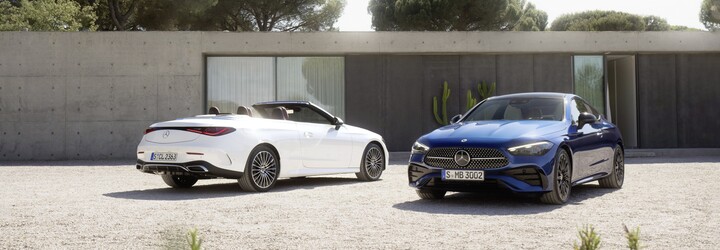Úplne nový Mercedes-Benz CLE nahrádza doterajšie C kupé aj E kupé, prekvapivo ponúkne aj šesťvalec