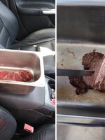 V Austrálii je také teplo, že mužovi v aute upieklo steak. Rekordné teploty dosahujú takmer 50 °C