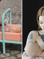V Belgii vznikla speciální lavička na kojení. Má pomoci ženám, které se stydí kojit na veřejnosti