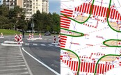 V Bratislave pribudne úplne nová unikátna križovatka. Má ochrániť chodcov, autá neustále prekračovali rýchlosť