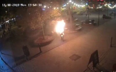 V Bratislave sa zapálil muž, údajne kvôli odmietnutiu zo strany žien. Popáleniny má na 26 % svojho tela