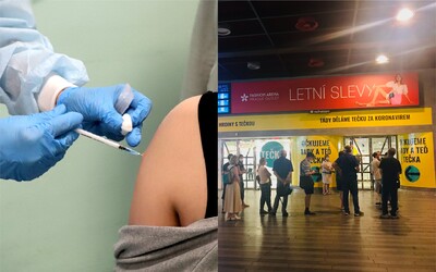 V Česku znovu roste zájem o očkování: Lidé opět stojí fronty, v pátek vakcínu dostalo přes 30 000 zájemců