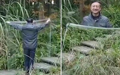 V Číne predstavili skutočný neviditeľný plášť ako z Harryho Pottera. Nie je to mágia, ale veda