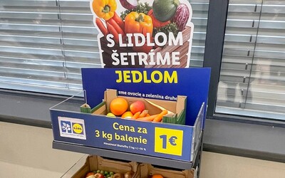 V Lidli si kúpiš 3 kilá zeleniny a ovocia za euro. Testujú predaj poškodených produktov, ktoré by inak skončili v koši