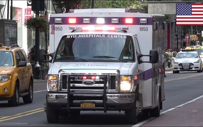 V New Yorku za jeden den volalo záchranku více než 6400 lidí. Byl tak překonán rekord z 11. září 2001, kdy se zřítila dvojčata
