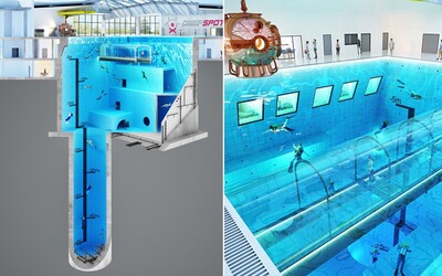 V Polsku už letos otevřou nejhlubší bazén na světě, ve kterém se budeš moct ponořit do hloubky desítek metrů