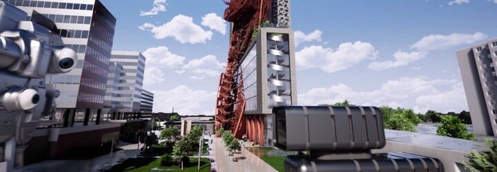 V Prahe postavia najvyšší mrakodrap v Česku. Unikátna budova s vrakom lode bude merať 135 metrov