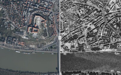 V novej apke môžeš porovnať, ako sa zmenili štvrte Bratislavy od 60. rokov