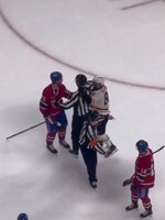 V zápase NHL do seba skočili Slafkovský s Pastrňákom. Na ľade nič nedarovali, Slovák po zápase pobavil novinárov