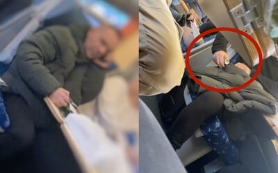 VIDEO: Agresívny muž sa vo vlaku zaháňal slzným sprejom. Polícia mu dala smiešnu pokutu