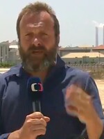 VIDEO: Během vstupu reportéra ČT z Izraele proběhl raketový útok