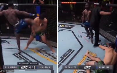 VIDEO: Brutální KO za 17 sekund. UFC bojovník soupeře ukončil kopem do hlavy