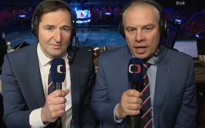 VIDEO: Český hokejový komentátor pobúril Slovákov. Na náš účet utrúsil neprajnú poznámku 