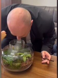 VIDEO: „Chci dokázat, že oxid uhličitý rostlinám neškodí.“ Slovenský poslanec na ně fouká kouř z cigaret