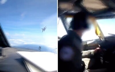 VIDEO: Čínska stíhačka riskantným manévrom ohrozila americké lietadlo tak, že sa otriaslo 